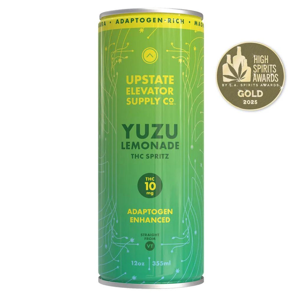 Yuzu Lemonade THC Spritz | 10mg THC + Adaptogens | 4-Pack